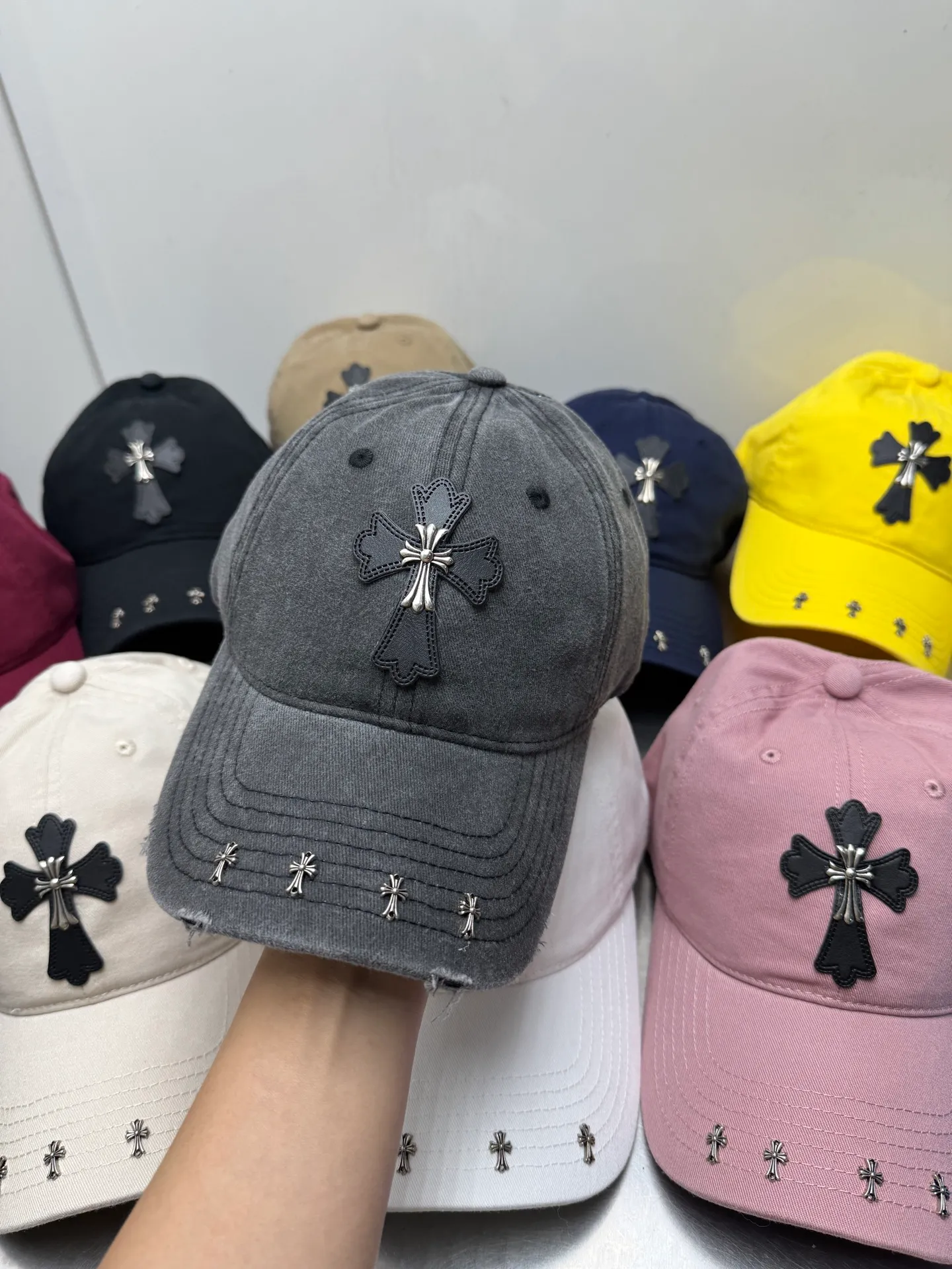 Crow Heart Soft Top Spring and Summer Baseball Cap